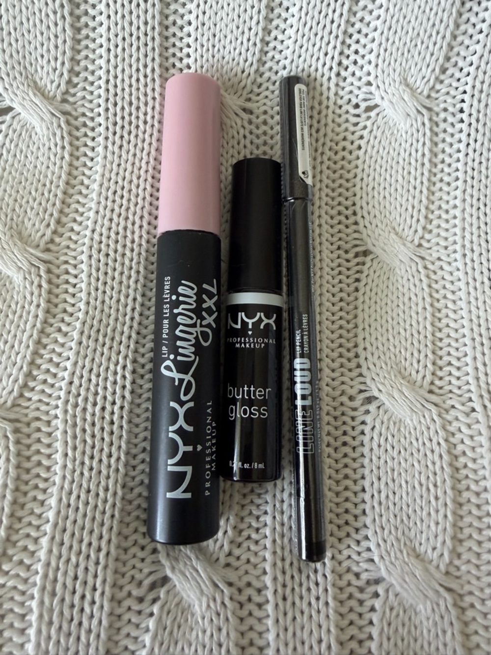 NYX Makeup Black Lip Bundle NEW Halloween Cosmetics Stage Theatre